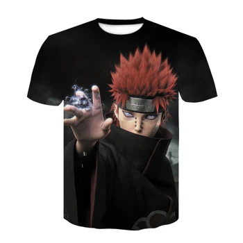 2020 Módní Pánské tričko Naruto dětské T-shirt 3D Dámské tričko Naruto Mikina Cosplay Znak T-shirt Pánské Top...