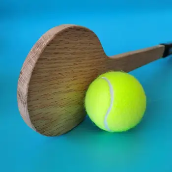 Tenisový Ukazatel Dřevěné Tenis Lžíce Tenisová Dřevěná Raketa