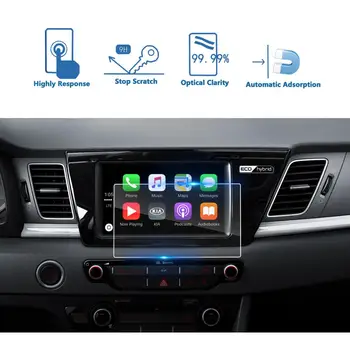 LFOTPP Car Multimedia Screen Protector Pro Niro 8Inch 2017 2018 Navigace Tvrzeného Skla Screen Protector Auto Interiér Nálepka