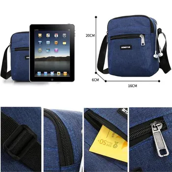 Pánské Messenger Bag Crossbody Tašky přes Rameno Cestovní Taška Muži Kabelku Malé Sling Pack pro Práci Business Pánské Tašky
