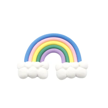 David doplňky Rainbow Jílu Polymeru Mugle Pro Dekorace Dodávky Dárek Přívěsek DIY Handmade Doplňky 20pieces,20Yc4806