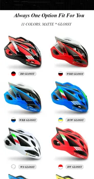 CIGNA casco de ciclismo mtb y bicicleta de carretera casco super ligero moldeado integrado para hombres y mujeres cascos