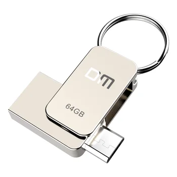 USB Flash Disk, 16GB Kovový OTG flash disk High Speed USB2.0 Memory Stick 32GB flash Disk Skutečnou Kapacitu 8GB U disk
