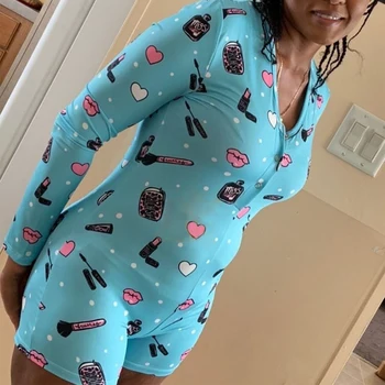 Ženy, Spodní Prádlo Sexy Kombinézu Krátký Kombinéza Oblečení Na Spaní Zvíře Tisk Sexy Obleček Onsie Pro Dospělé Spodní Prádlo Spodní Prádlo Pijama Mujer
