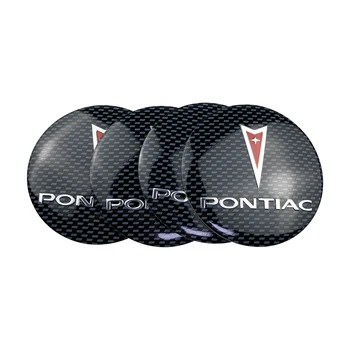 4ks pro Pontiac Grand Prix Grand-Am Bonneville Vibe Sunfire Slunovratu GTO, Pontiac Aztek G3 G6 Auto Kola Centrum Hub Cap Samolepky