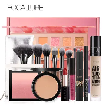 FOCALLURE Profesionální Make Up Box Hot Prodej Produktu Make-up Dárek Pro Ženy