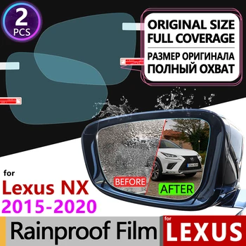 Pro Lexus NX NX200t NX300h NX200 NX300 200t 300h 200 300 Plné Krytí Proti Mlze Film Zpětné Zrcátko Nepromokavé Filmů Příslušenství