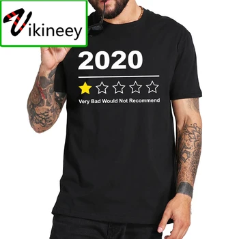 2020 Velmi Špatné Bych Nedoporučoval Bavlna Krátký Rukáv Tričko Camisas Topy Tričko Letní Košile Homme