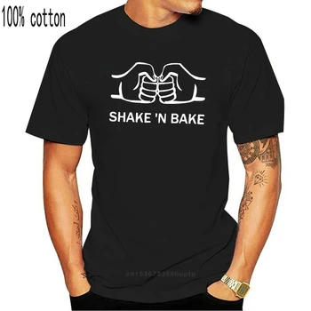 Erotické Pánské Talladega Nights The Ballad of Ricky Bobby Shake N Bake T-shirt Tee