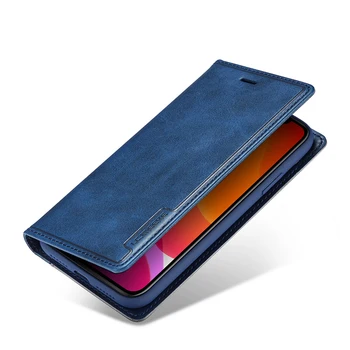 Magnetický Flip wallet Peněženka Pouzdro Pro iPhone SE roku 2020 12 11 Pro Max 10 X 6 6s 7 8 Plus XR XS Max PU Kůže Knize Telefon Případech Conque