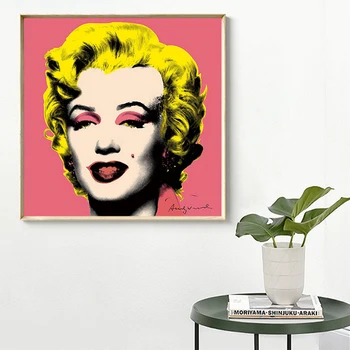 Andy Warhol Umění Marilyn Monroe Sexy Ženy olejomalba na Plátně, Plakáty a Tisky Zdi Obraz Umění pro Obývací Pokoj Cuadros
