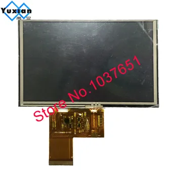 Yuxian 5 palcový TFT 800*480 40pin barevný lcd displej s dotykovým panelem ILI5960+ILI6122 40pin LT050C-01A Nové a originální