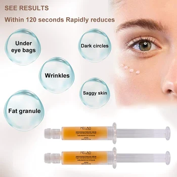 2ks/set Rapid Redukovat Vrásky Oční Krém Odstranit Oční Tašky, Tmavé Kruhy Anti-sušení Eye Essence Nový