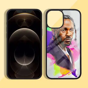 Kendrick Lamar Telefon Pouzdro Silikonové TPU+PC Pro iPhone 11 12 mini Pro MAX 5 6 7 8 Plus Samsung Note20 10 Plus 8 S7