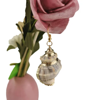 UKEBAY Nové Ulita Náušnice Pro Ženy Přírodní Shell Šperky Náušnice Ručně vyráběné Luxusní Boho Náušnice Festival Dárek Velkoobchod