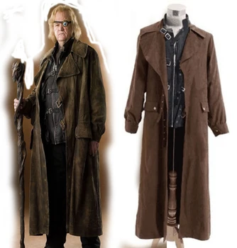 Alastor Moody Cosplay kostým set top+coat(ne kalhoty),Ideální na zakázku pro vás!