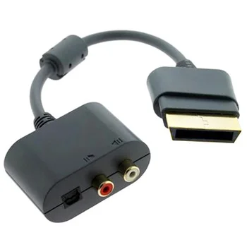 OSTENT Optický / RCA Audio Adaptér Konvertoru Kabel Kabel pro Microsoft Xbox 360 Herní Konzole