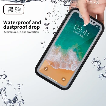 Skutečné Vodotěsný Telefon Pouzdro Pro iPhone X 8 7 6 Plus 6S Plus Plnou Ochranu v Krytu Pod Vodou Pouzdro Pro iPhone 5 5S XR XS Max