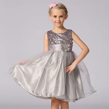 Nové dětské Oblečení Květina dívka šaty pro Dívky Letní Princezna Svatební Party šaty dívka Děti Kostým 12 leté Dívky, Oblečení