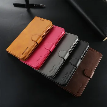 Redmi Note 6 Pro Pouzdro Kožené Vintage Peněženka Pouzdra Pro Xiaomi Redmi Note 6 Pro Pouzdro Flip Telefon Případě Coque Pro Redmi Note 6 Kryt