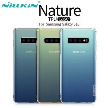 Pro Samsung S10 Pouzdro NILLKIN Měkké Transparentní TPU Ochranný Kryt pro Samsung Galaxy Note 10+ pro Samsung Note 10 Plus Případu
