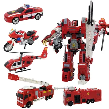Nové Slitiny Transformace Nadměrných Hračky Chlapec Cool Akční Obrázek Deformace Robot Auto, Model, Dětské Vzdělávací Hračky, Vánoční Dárky
