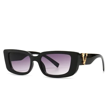 Luxusní Značka Obdélník, sluneční Brýle, Ženy 2021 Trend Cat Eye Brýle Ženy Sexy Retro Sluneční Brýle Odstíny Pro Ženy Módní UV400