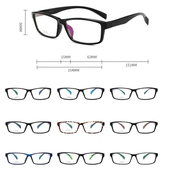 Vazrobe 154mm Nadrozměrných Brýle Muži Ženy TR90 Muž Předpis Brýle Anti Modré Světlo Samozabarvovací Progresivní Multifokální