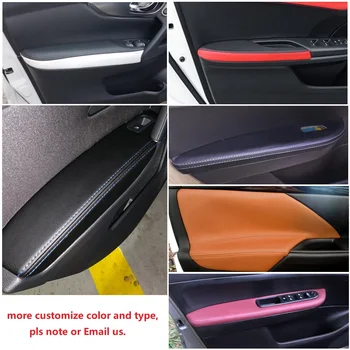 Pro Honda CRV 2007 2008 2009 2010 2011 Microfiber Kůže kliky Dveří Panel, Loketní opěrka Ochranný Kryt Čalounění