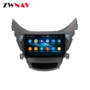 2 din Android 9.0 Auto Multimediální přehrávač Pro Hyundai Elantra 2010-2013 auto rádio stereo GPS navigace, wifi hlavy jednotka auto stereo