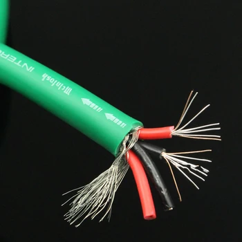 McIntosh 2328 5N OCC mědi postříbřené hybridní propojovací kabel RCA jeden drát audio vide prodloužit line RCA Kabel