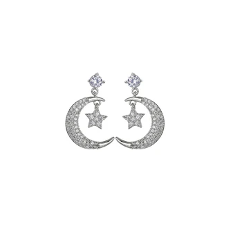 XF-EH071 Dámské Módní Korean Náušnice Šperky pro Ženy Moon Přívěsek Náušnice Dárek Náušnice pro Ženy 2020