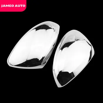 Jameo Auto 2ks/Set Exteriéru Vozu Chrome Zpětné Zrcátko ochranný Kryt Střihu Vhodné pro Peugeot 208 GTI - 2018 Příslušenství