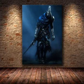 Hra Plakát Dekorace, Obraz Dark Souls 3 na HD Plátno Malířské Plátno Umění Plakáty a Tisky Dekor Cuadros