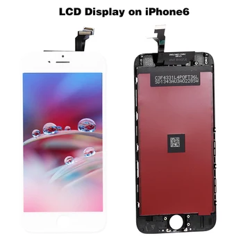 LCD Displej pro IPhone 6 6S 7 8 Plus Obrazovky Nahrazení pro Iphone 5 6 7 8 AAA+ Zdarma Tvrzené Sklo + Nářadí + Ochranné Pouzdro