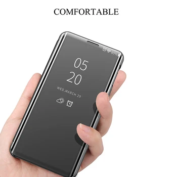Telefon Pouzdro pro Samsung S20 FE Kryt Stojanu Zrcadla Clear View Nárazuvzdorný Flip Book Pouzdro pro Samsung Galaxy S20 Fan Edition