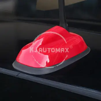 KJAUTOMAX Pro Mini Cooper F54 F55 F56 Anténa Víčkem Červený Plastový Ochranný Shell