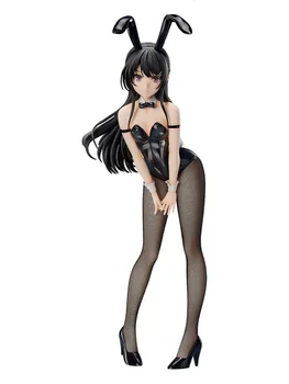 Nové 40cm měkké tělo Rascal Není Sen Bunny Girl Senpai Sakurajima Mai Sexy dívka Anime PVC, Akční Figurky hračky Anime obrázek