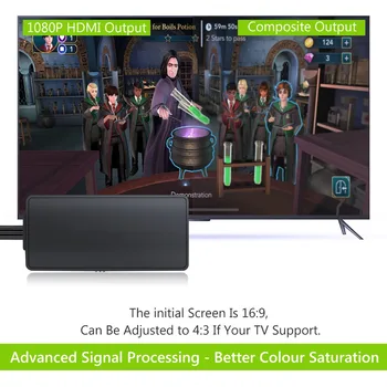 PROZORE Pro Původní Xbox na HDMI Převodník Adaptér pro HD Link Kabel Podpora 1080P/720P s USB Kabel + 1m HDMI Kabel