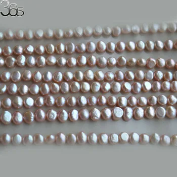 Doprava zdarma 10 Pramenů/Lot 6-7mm Bílá Růžová Fialová Černá Přírodní Sladkovodní Volné Brambor Pearl Šperky Korálky 15