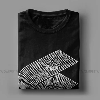 Červí Díra Mužů T Košile Kvantové Mechaniky Fyzikální Vědy Fyzikální Geek, Nerd 2020 Módní Trička Posádky Krku T-Košile Plus Velikost