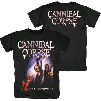 Bloodhoof Cannibal Corpse Brutální Death Metal pánské černé Tričko je Asijská Velikost