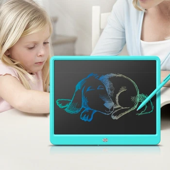 LCD Psaní Tablet,15 Palcový Barevný Displej Digitální Spisovatel Elektronické Grafický Tablet Doodle Kreslení Podložka pro Děti, Hračky, Narozeniny