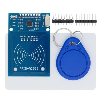 Doprava zdarma 50ks MFRC-522 RC522 RFID RF IC karet senzor modul pro odesílání Fudan karty,Rf modul klíčenka