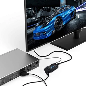 Scart na HDMI Converter Podpora CVBS a RGB signál 1080P, SCART, HDMI 1.3 Adaptér pro HDTV STB PS4 Nebe DVD, Blu-ray