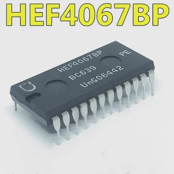 5-10KS Nových HEF4067BP DIP-24 16 Kanálový Multiplexer / Demultiplexer