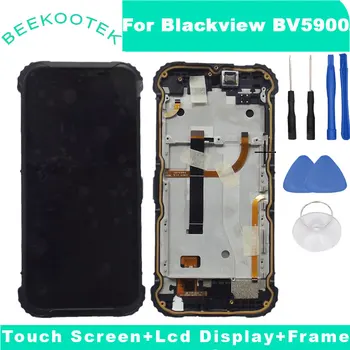 Nové Pro Blackview BV5900 LCD Displej a Dotykové Obrazovky Shromáždění 5.7