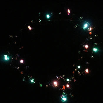 LED Se rozsvítí Vánoční Žárovky Náhrdelník, ideální pro Party , Oslava, Svátek, Bar
