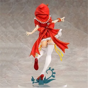 Bandai 22Cm Miku Princezna Modely Červený Modrý Klobouk Hatsune Panenky Sexy Sladké Zpěvák Vánoční Hračky Japonců Anime Obrázek Pvc Unisex