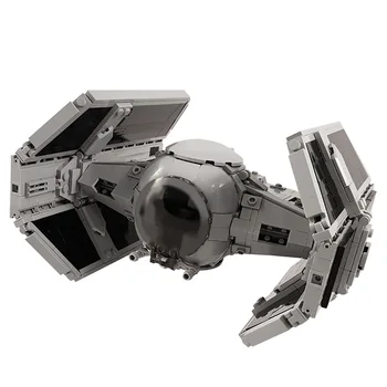 Střední TIE Advanced Diy Stavební Bloky, Cihly Star Space Wars Model Kreativní Bloky Kompatibilní S Série Star Wars Hračky